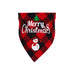 Dog Snowman Christmas Pets Scarf
